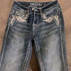 Boot cut girls size 8 jeans